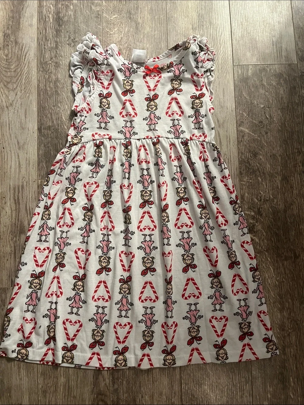 Hanna Andersson.  Grinch Cindy Lou Who Nightgown Size 120 (6)